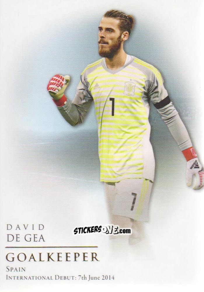Cromo David De Gea - World Football UNIQUE 2018
 n. 3 - Futera