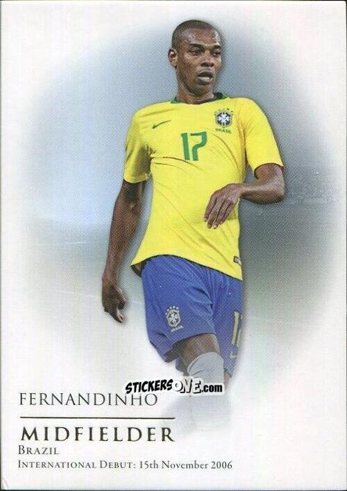 Cromo Fernandinho - World Football UNIQUE 2018
 n. 39 - Futera