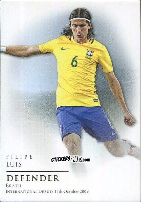 Cromo Filipe Luis - World Football UNIQUE 2018
 n. 19 - Futera