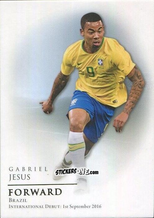 Cromo Gabriel Jesus - World Football UNIQUE 2018
 n. 72 - Futera