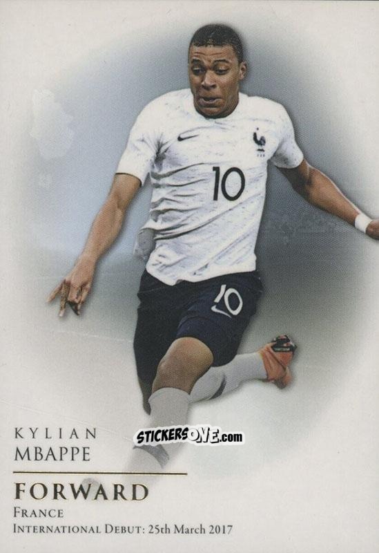 Figurina Kylian Mbappe - World Football UNIQUE 2018
 n. 79 - Futera