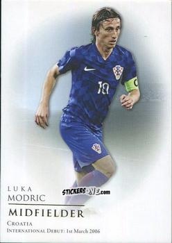 Figurina Luka Modric - World Football UNIQUE 2018
 n. 49 - Futera