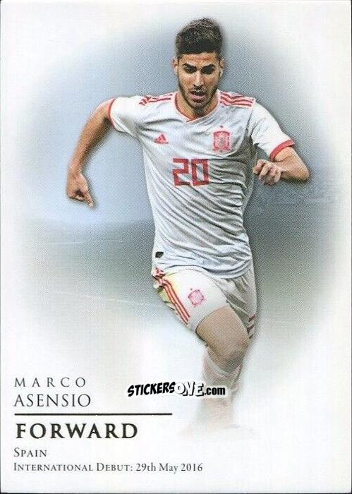Cromo Marco Asensio - World Football UNIQUE 2018
 n. 62 - Futera