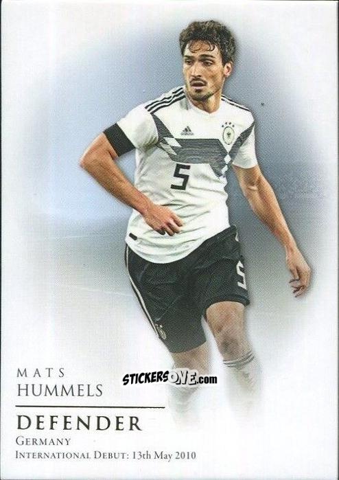 Sticker Mats Hummels - World Football UNIQUE 2018
 n. 16 - Futera