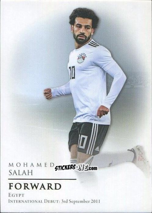 Sticker Mohamed Salah - World Football UNIQUE 2018
 n. 88 - Futera