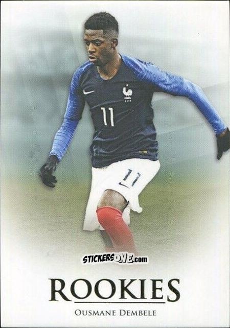 Sticker Ousmane Dembele - World Football UNIQUE 2018
 n. 93 - Futera