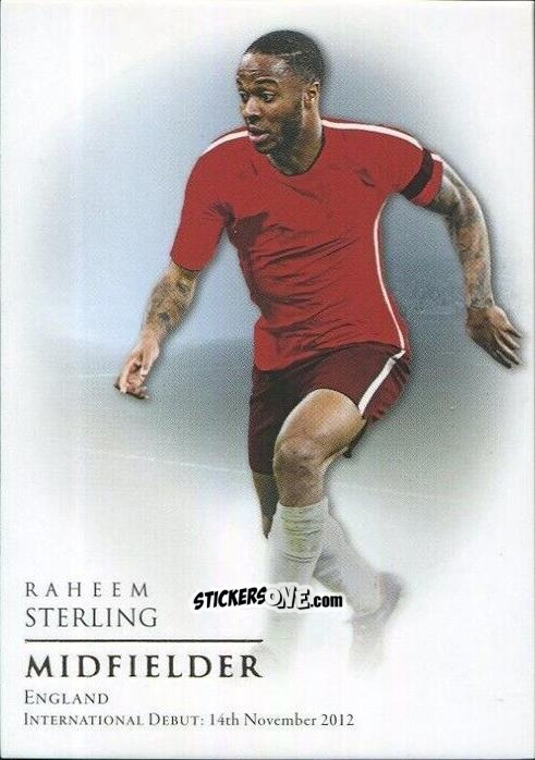 Sticker Raheem Sterling - World Football UNIQUE 2018
 n. 58 - Futera