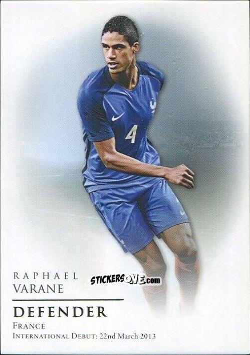 Sticker Raphael Varane - World Football UNIQUE 2018
 n. 29 - Futera