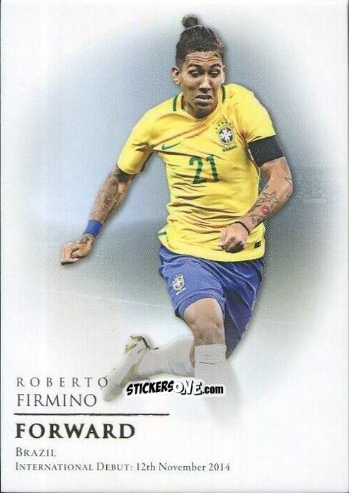 Cromo Roberto Firmino - World Football UNIQUE 2018
 n. 67 - Futera