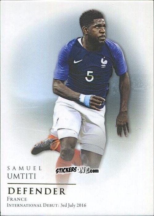 Cromo Samuel Umtiti - World Football UNIQUE 2018
 n. 26 - Futera