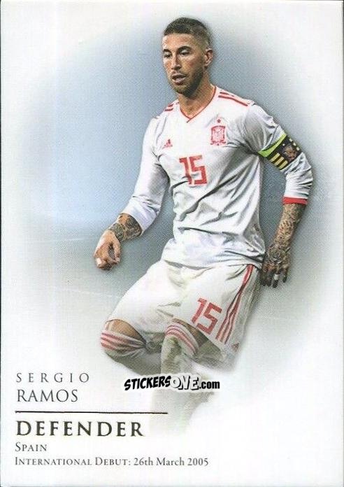 Sticker Sergio Ramos - World Football UNIQUE 2018
 n. 22 - Futera
