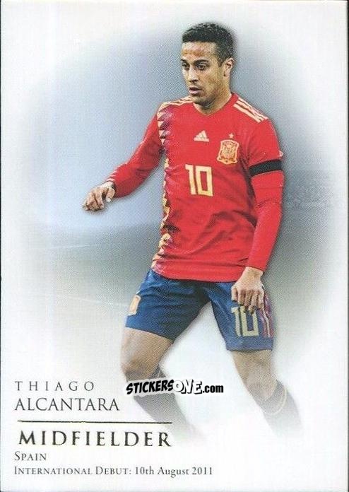 Cromo Thiago Alcantara - World Football UNIQUE 2018
 n. 31 - Futera
