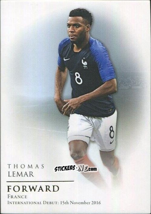 Figurina Thomas Lemar - World Football UNIQUE 2018
 n. 75 - Futera