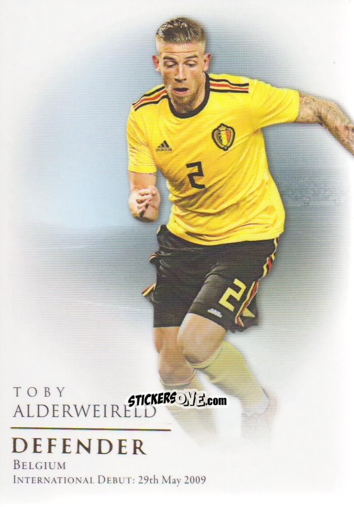 Sticker Toby Alderweireld - World Football UNIQUE 2018
 n. 8 - Futera