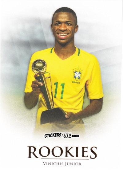 Cromo Vinicius Junior - World Football UNIQUE 2018
 n. 100 - Futera