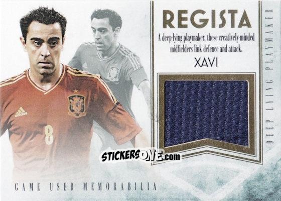 Sticker Xavi - World Football UNIQUE 2018
 n. RG10 - Futera