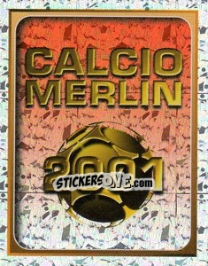 Sticker Calcio Merlin 2001 - Calcio 2000-2001 n. 0 - Merlin