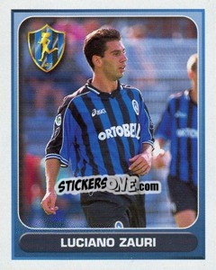 Sticker Luciano Zauri (Giovani Leoni) - Calcio 2000-2001 n. 5 - Merlin