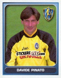 Sticker Davide Pinato - Calcio 2000-2001 n. 8 - Merlin