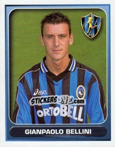 Sticker Gianpaolo Bellini - Calcio 2000-2001 n. 9 - Merlin