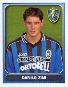 Figurina Danilo Zini - Calcio 2000-2001 - Merlin