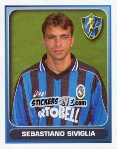 Sticker Sebastiano Siviglia - Calcio 2000-2001 n. 13 - Merlin