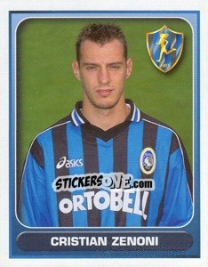 Figurina Cristian Zenoni - Calcio 2000-2001 - Merlin