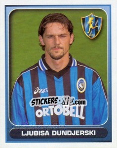 Cromo Ljubisa Dundjerski - Calcio 2000-2001 - Merlin