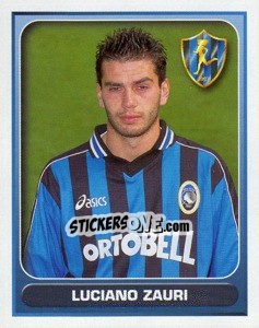 Sticker Luciano Zauri - Calcio 2000-2001 n. 19 - Merlin