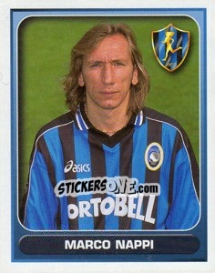 Sticker Marco Nappi - Calcio 2000-2001 - Merlin