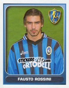Sticker Fausto Rossini - Calcio 2000-2001 - Merlin
