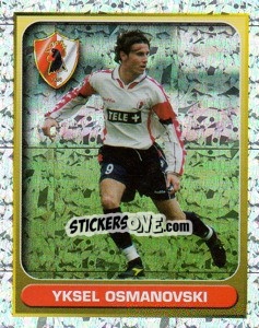 Sticker Yksel Osmanovski (Il Bomber) - Calcio 2000-2001 n. 32 - Merlin
