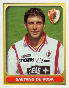 Sticker Gaetano de Rosa - Calcio 2000-2001 n. 35 - Merlin