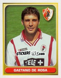 Sticker Gaetano de Rosa - Calcio 2000-2001 - Merlin