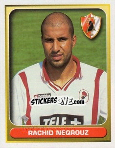 Sticker Rachid Neqrouz - Calcio 2000-2001 - Merlin