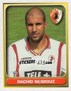 Cromo Rachid Neqrouz - Calcio 2000-2001 - Merlin