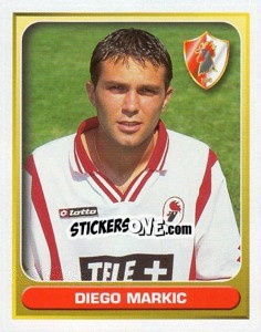 Sticker Diego Markic - Calcio 2000-2001 n. 44 - Merlin