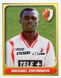 Sticker Michael Enyinnaya - Calcio 2000-2001 n. 47 - Merlin