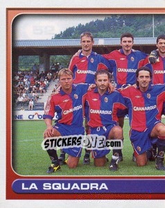 Sticker La Squadra - Calcio 2000-2001 n. 52 - Merlin