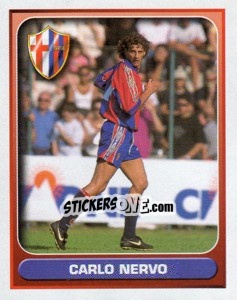 Figurina Carlo Nervo (Superstar) - Calcio 2000-2001 - Merlin