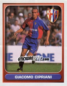 Sticker Giacomo Cipriani (Giovani Leoni) - Calcio 2000-2001 n. 55 - Merlin