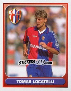 Cromo Tomas Locatelli (Superstar) - Calcio 2000-2001 - Merlin
