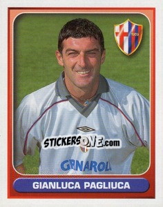 Cromo Gianluca Pagliuca - Calcio 2000-2001 - Merlin