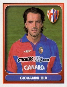 Sticker Giovanni Bia - Calcio 2000-2001 n. 59 - Merlin