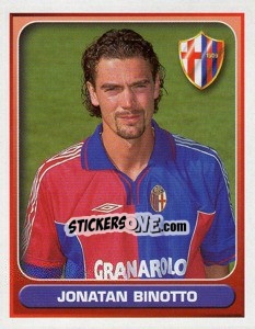 Sticker Jonatan Binotto - Calcio 2000-2001 - Merlin