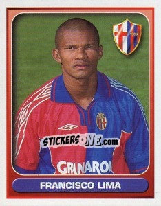 Sticker Francisco Lima - Calcio 2000-2001 n. 66 - Merlin