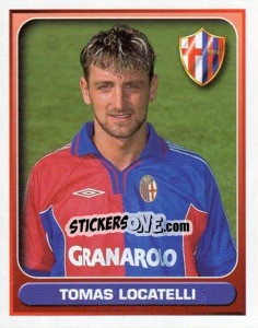 Sticker Tomas Locatelli - Calcio 2000-2001 n. 67 - Merlin