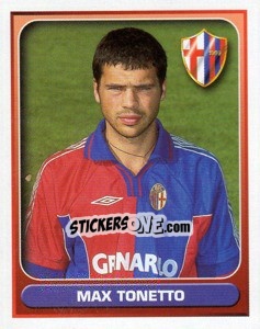 Sticker Max Tonetto - Calcio 2000-2001 n. 70 - Merlin