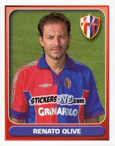Sticker Renato Olive - Calcio 2000-2001 - Merlin