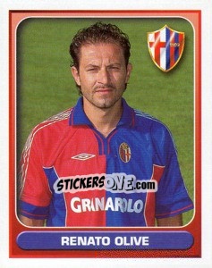 Sticker Renato Olive - Calcio 2000-2001 n. 71 - Merlin